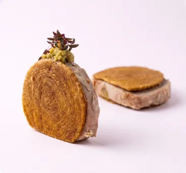 Biscuiți cu ceafă de porc și sos miso