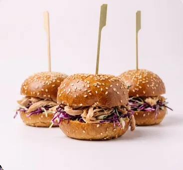 Burger pulled pork