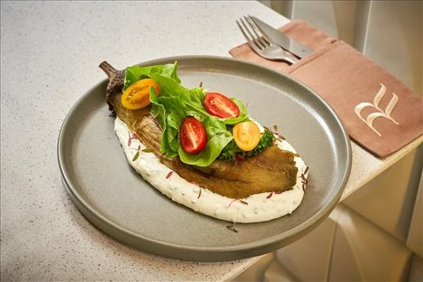 Vânătă cu mousse de Feta