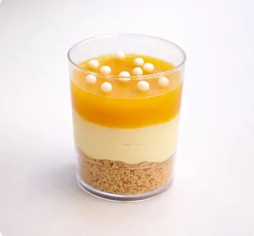 Cheesecake mango-maracuja