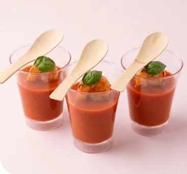 Gazpacho cu creveți