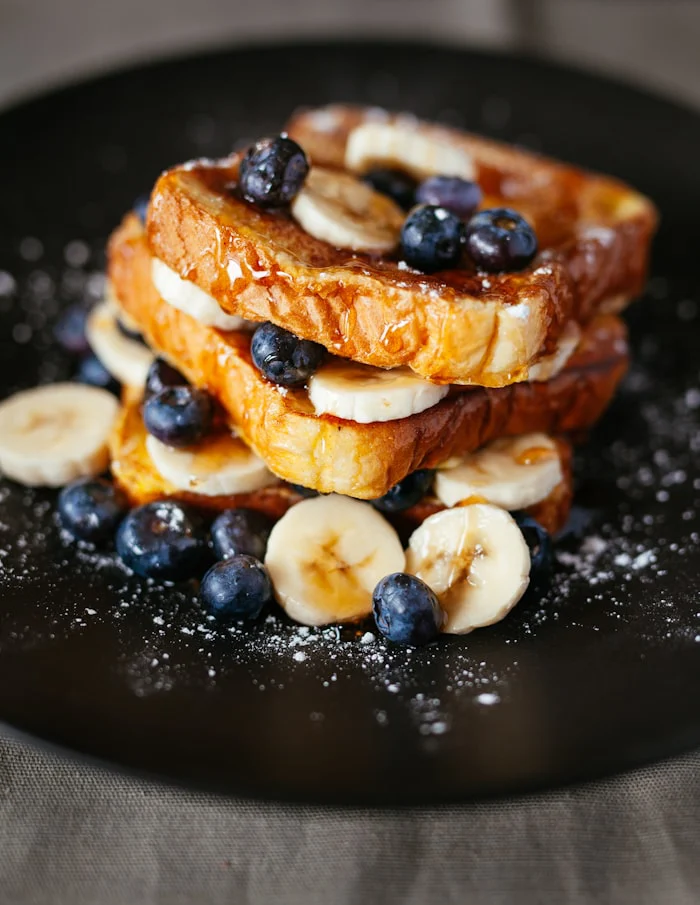 French toast cu fructe