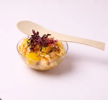 Somon copt și mango picant